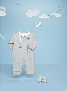 .A Zipped onesie
