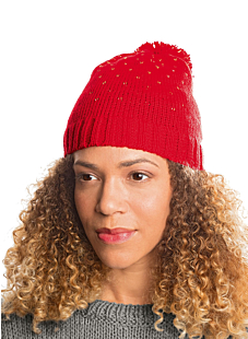 Pompom hat
