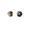 Pack of 6 nylon press studs Ø 15 mm