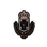 Family crest badge size 95 x 65mm
