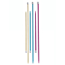 Straight needles, coloured aluminium, 3.5 mm - 40 cm