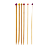 Straight needles, bamboo, 2.5 mm - 33 cm
