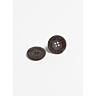 Pack of 6 recycled coconut buttons Ø23 mm