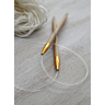 Circular needles, bamboo, 5 mm - 80 cm