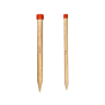 Straight needles, natural birch, 30 mm - 40 cm, Knit Pro