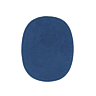 Set of 2 teal blue perforated patches