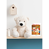 32 cm Kalin the bear kit and booklet containing 12 outfits to knit