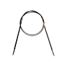 Circular needles, carbon fibre, 4 mm - 80 cm