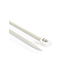 Straight needles, grey aluminium, 5.5 mm - 40 cm