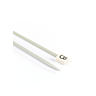 Straight needles, grey aluminium, 4 mm - 30 cm