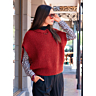 M2038 - Sleeveless sweater with Peter Pan collar in pdf format