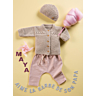 M0282 Cardigan and Hat in PDF format