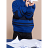 #05 Sweater with shawl collar in PDF format