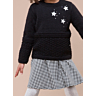 M0321 Round Collar Sweater in PDF format