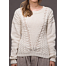 M0408 Cable Sweater in PDF format