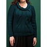 M0480 Sweater with large cable in PDF format