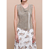 #02 Crochet sleeveless lacy waistcoat in PDF format
