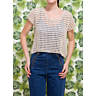 #03 Short sleeve lace sweater in PDF format