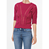M0172 Sweater with Openwork Cables in PDF format