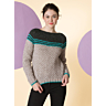 M0637 Raglan sweater in PDF format