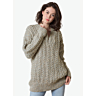 M0657 Long v neck sweater in PDF format