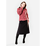 M0562 Sweater with embossed leaves in PDF format