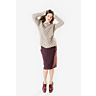 M0563 Round collar sweater in PDF format