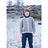 M0593 Round neck cardigan in PDF format