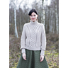 M0594 Cabled sweater  in PDF format