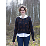M0595 Fine intarsia sweater in PDF format