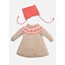 M0633-M0634 Fair isle dress and Hat in PDF format