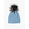 M1273 Hat with fur pompom in pdf format