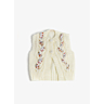 M1599 Cabled sleeveless cardigan in pdf format