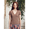M2052 - V neck short sleeve top in pdf format