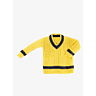 M1430 V-neck cabled sweater in pdf format