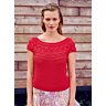 M2108 - Sleeveless cable sweater in pdf format