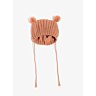 M1480 Hat with pompoms and ties in pdf format