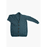 M1538 Cable jacket with shawl collar in pdf format