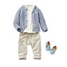 M2333 Gilet bébé garçon en fiche pdf