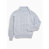 M1957 Zip cable raglan cardigan in pdf format