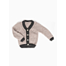M2205 Cable V-neck cardigan in pdf format