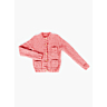 M2505 Cardigan with pockets and round collar in pdf format
