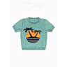 M2600 Short sleeve intarsia sweater in pdf format