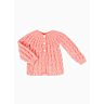 M2611 Yoke cardigan with cables in pdf format