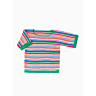 M2612 Short sleeves striped sweater with boat neck in pdf format