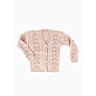 M2645 V neck cardigan with lace borders & pattern rib in pdf format