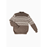 M2646 Man’s sweater with Inca design & round neck in pdf format