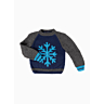 M2669 2 colour sweater with motif in pdf format