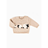 M2682 Baby sweater with sheep design in pdf format