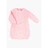 M2855 Cabled dress with long sleeves in pdf format